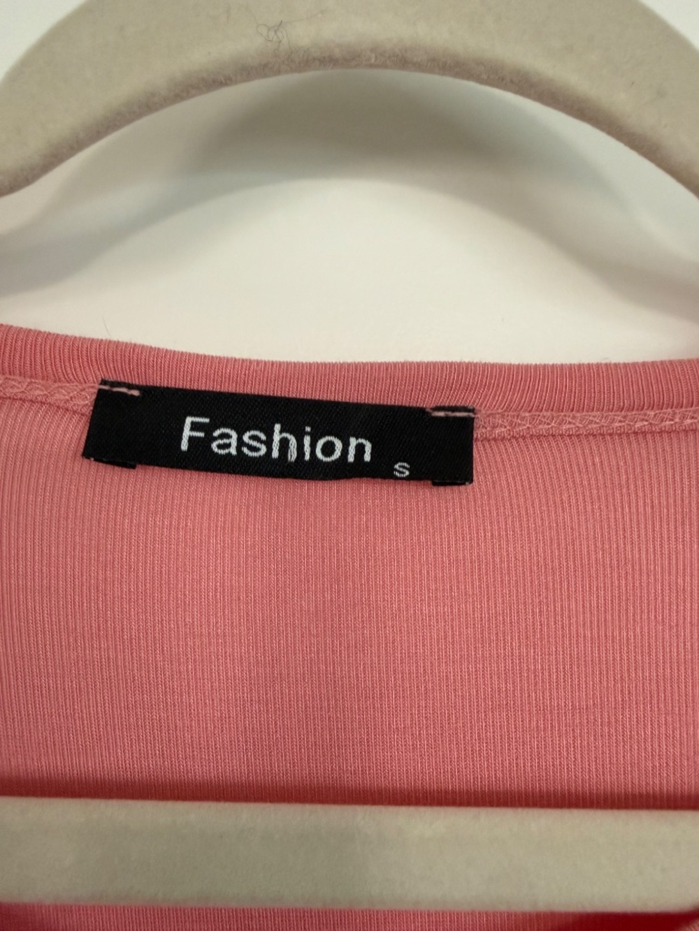 Pink Dress with Ric Rac Trim & Pockets Size S - Picture 5 of 7